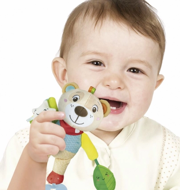 Plüschbärchen mit Clip Clementoni Baby