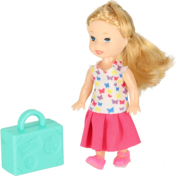 Doll Play Airplane 2-in-1 with Accessories Pink