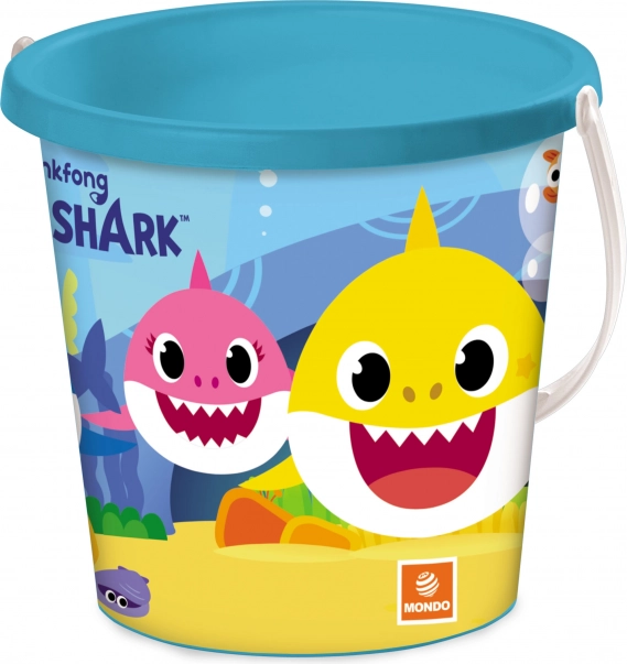Bucket with Baby Shark theme 17 cm
