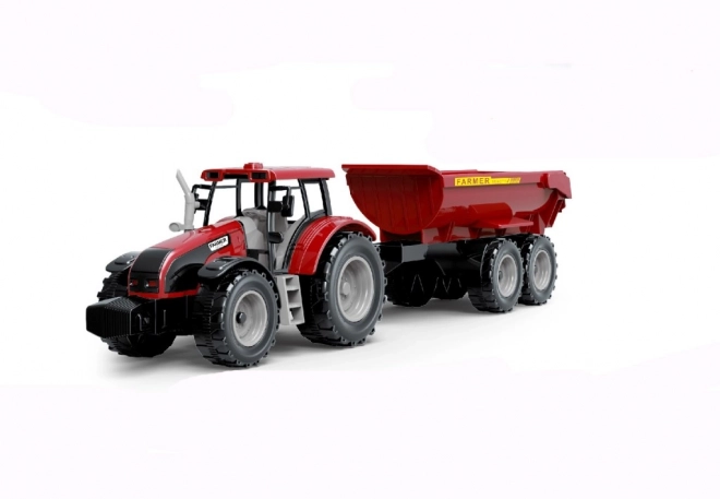 Traktor mit Anhänger mit Schwungradantrieb