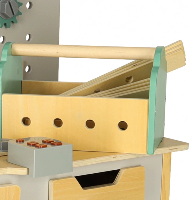 Lulilo Fikso houten workshop set kleine doe-het-zelver met gereedschap