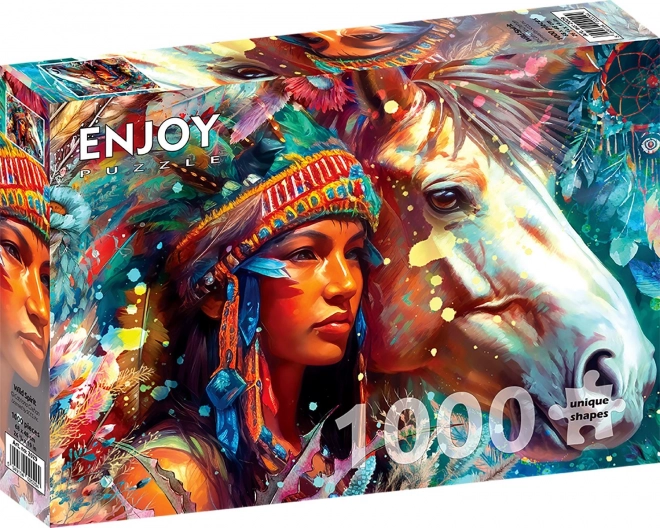 Puzzel Wilde Ziel 1000 Stukken