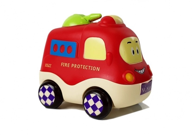 Set of Police and Ambulance Toy Cars for Kids
