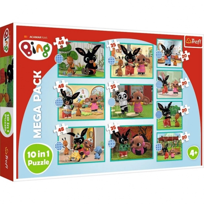 Mega Verpakking Puzzel Bing 10v1
