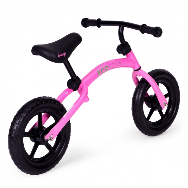 Kinder loopfiets roze ECOTOYS