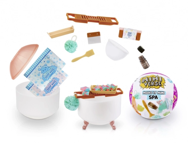 Mini Vers: Miniatuur Spa set van MGA