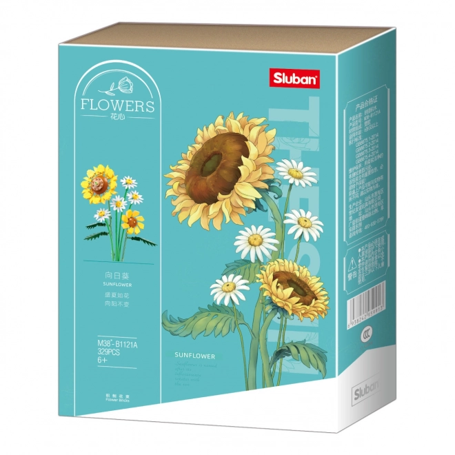 Sluban Fleurs M38-B1121A Tournesols avec marguerites