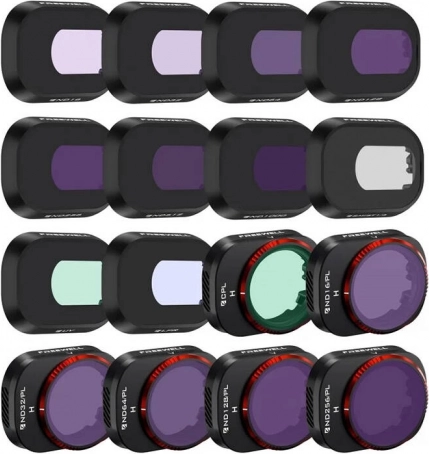 Set van 16 Freewell-filters voor DJI Mini 4 Pro drone