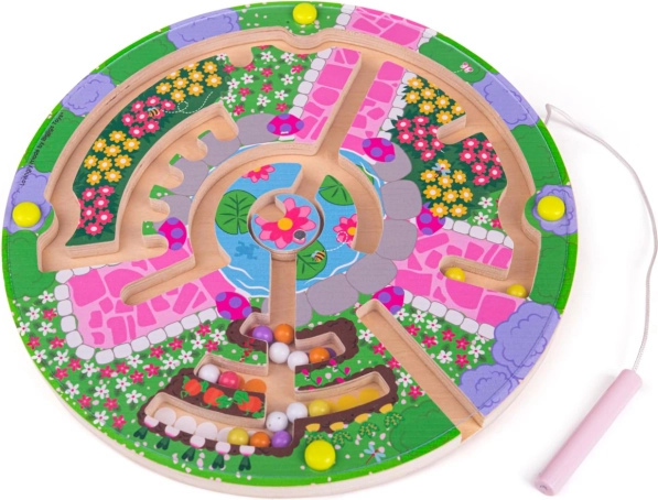 Magnetic Garden Maze BIGJIGS TOYS