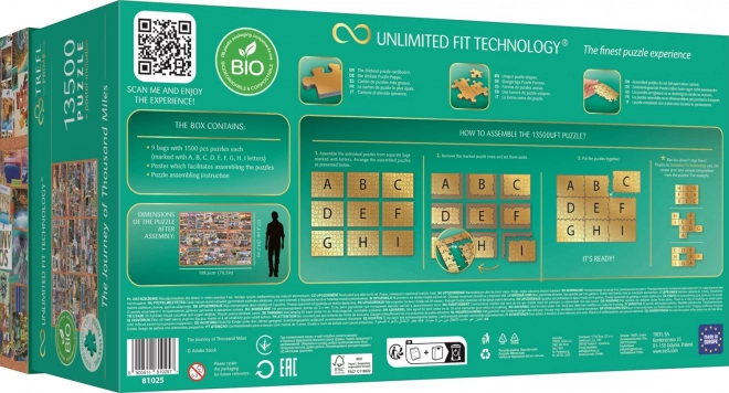 TREFL Puzzel UFT Reizen van duizend mijlen 13500 stukjes