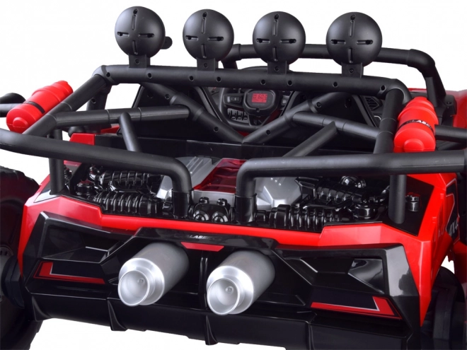 Zweisitziger Geländewagen Buggy Racing – Rot