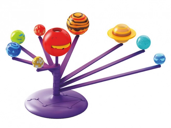 Onderwijskit bewegend planetarium om te schilderen