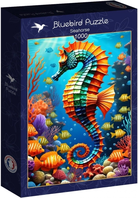 Puzzle Blue Bird Seahorse 1000 Pieces