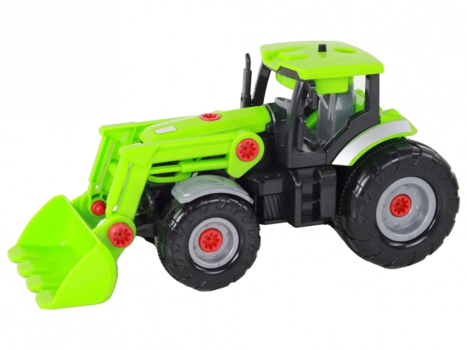 Tractor DIY met aanhanger Landbouwmachine Schroevendraaier