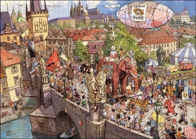 Puzzel Straatoptocht 2000 stukjes