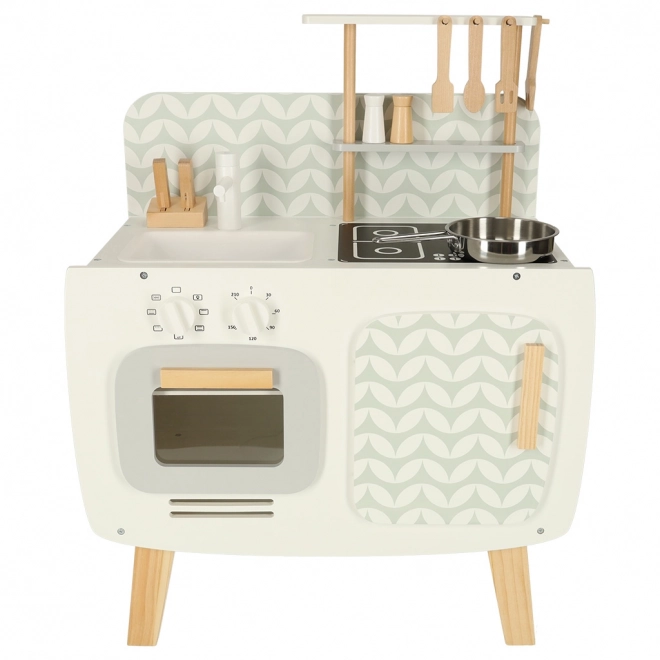 Houten kinderkeuken Lulilo retro