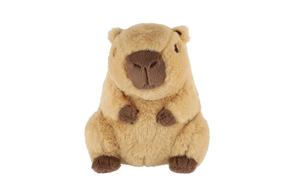 Pluche capibara 22 cm – zachte knuffel in drie kleuren