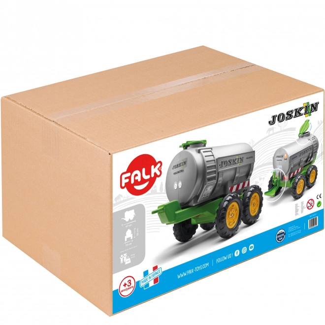 Joskin vierwielige tankaanhanger