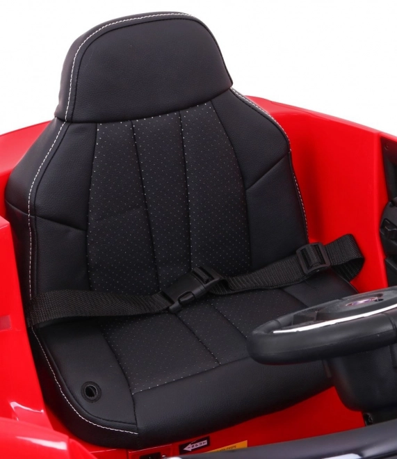 BMW 6 GT Batterieauto + Fernbedienung + sanfter Start + EVA + Gurte + LED MP3 – Rot
