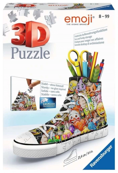 RAVENSBURGER 3D puzzel Sneaker Emoji 108 stukjes