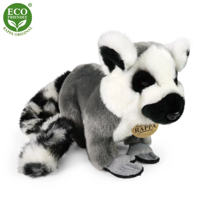 Pluche lemur staand 28 cm ECO-VRIENDELIJK