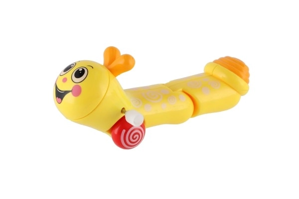 Kruipende plastic worm van 13cm, verkrijgbaar in 6 kleuren, 12 stuks in doos