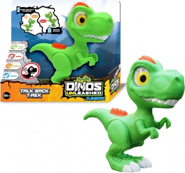 Talking Interactive T-Rex with Light Effect