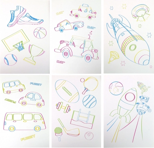 Complete set for instant creativity