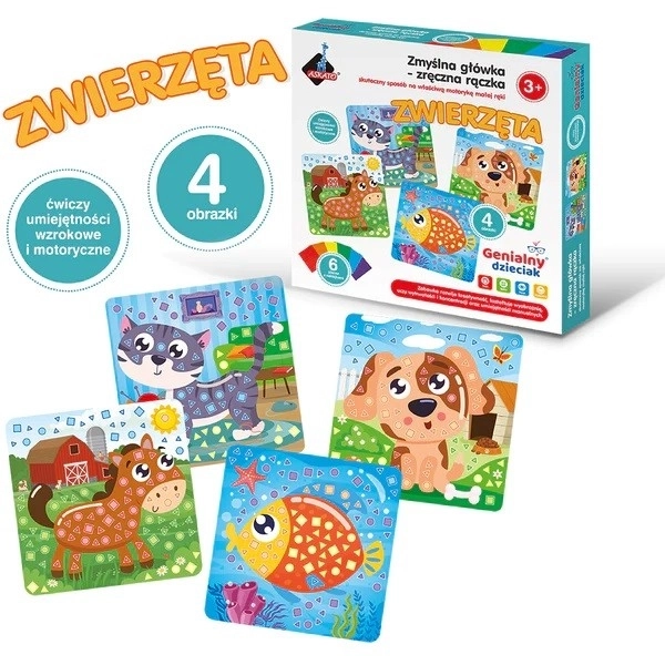 Cutting Set Brilliant Child Skillful Hand - Animals