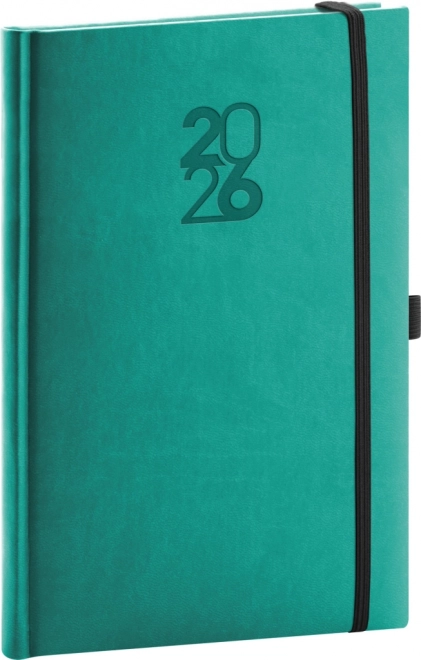 Weekly Planner Notique Aprint Top 2026 Turquoise 15 x 21 cm