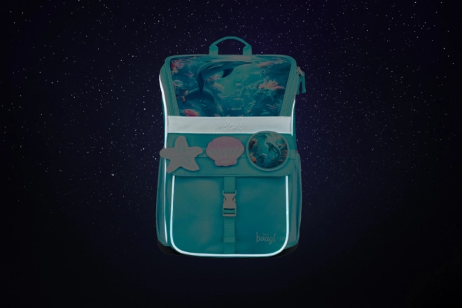 Schooltas Dolfijn van Baagl