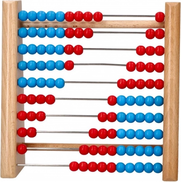 Blue-red counter