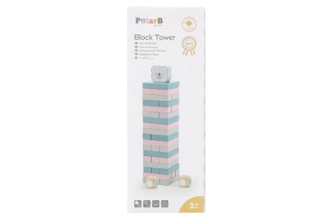 Houten toren 54 stuks
