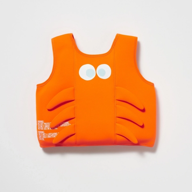 Zwemvest (3-6 jaar) - Sonny het Zeedier Neon Oranje