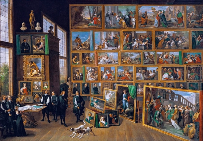 Puzzle 2000 Teile Museum Teniers Erzherzog Leopold Wilhelm