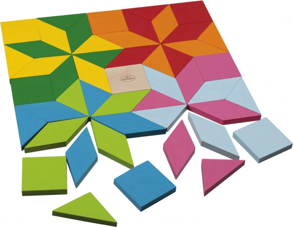 Detoa mosaïque – jeu didactique en bois