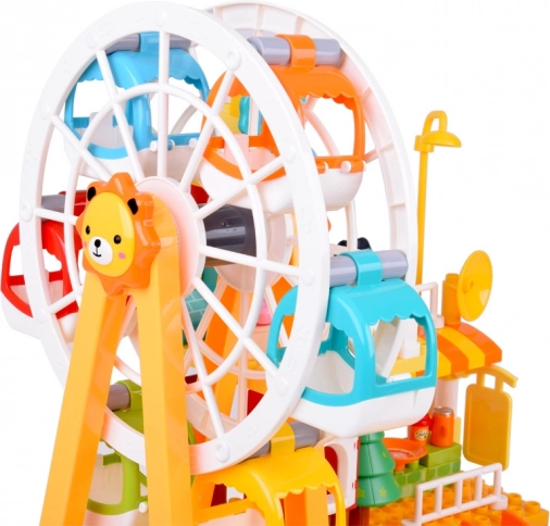 Grandes briques colorées Parc Joyeux aire de jeux avec toboggans 235 pcs