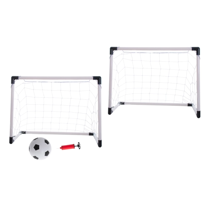 Voetbaldoel 2-in-1 voor kinderen 143x110x70 cm
