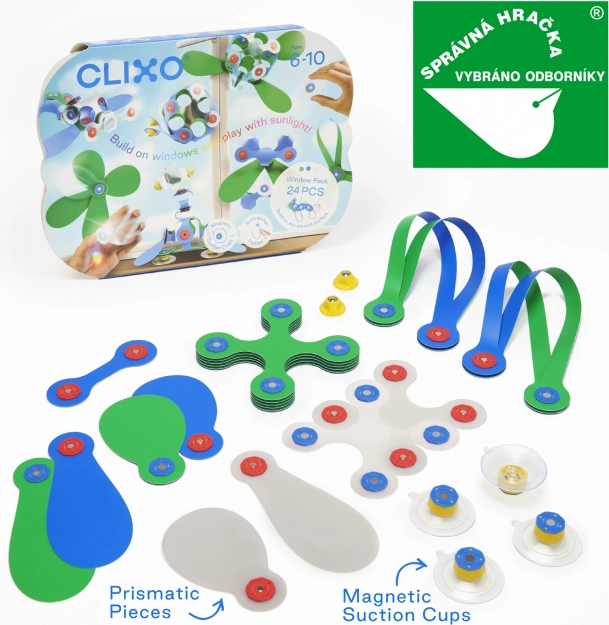 Clixo window building set 24 pcs