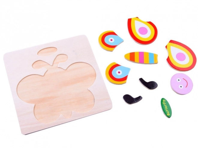 Houten puzzel Diertjes