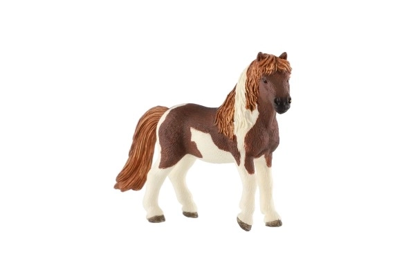 Poney domestique Shetland en plastique zooté 12cm dans un sachet
