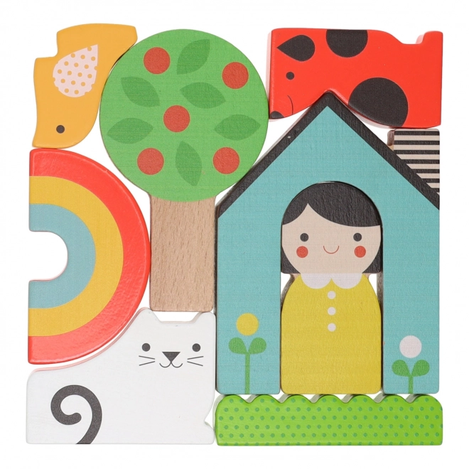 Holzbausatz Haus Petit Collage
