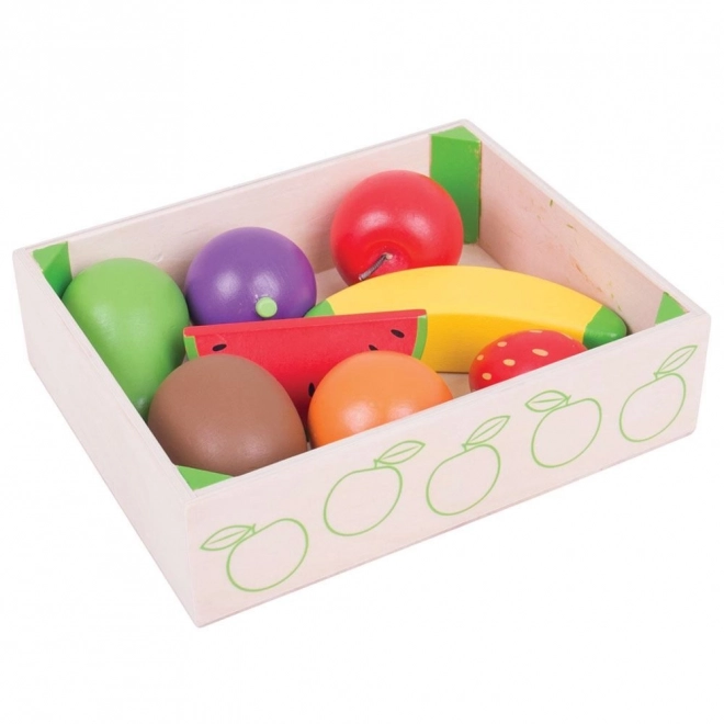 Holzspielzeug Bigjigs Toys Obstkiste