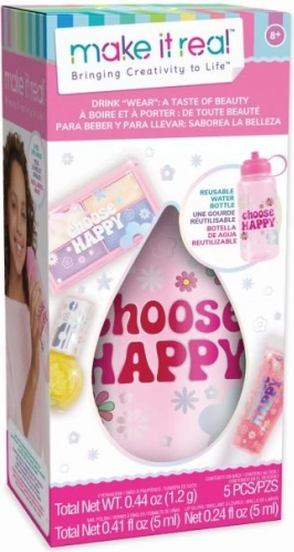 Kosmetikset mit Trinkflasche für Kinder