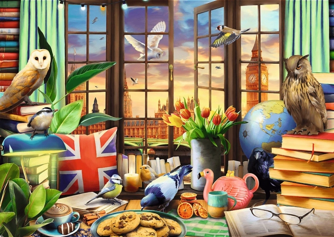 Puzzle Trefl Premium Plus L’Heure du thé 1000 pièces