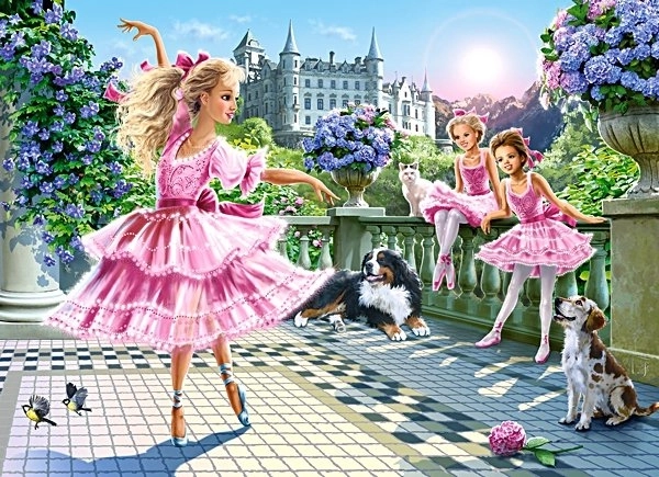 Puzzel 180 stukjes – balletdanseressen