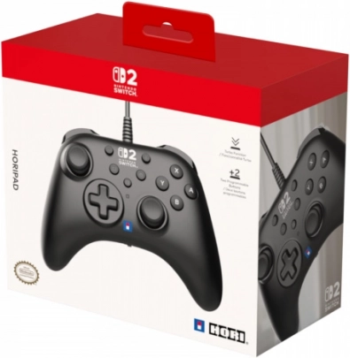 Manette de jeu Horipad Turbo pour Nintendo Switch 2 (noir)