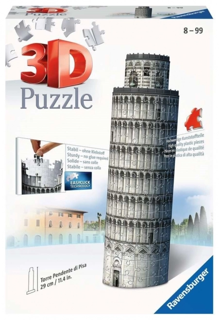 Ravensburger 3D puzzel Scheve Toren Pisa 216 stukjes