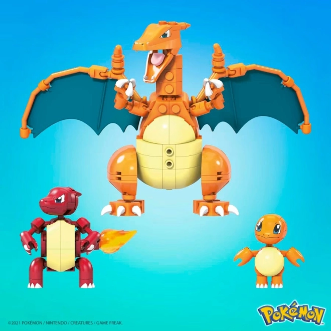 Mega Construx Pokémon Evolution Charmander Construction Set