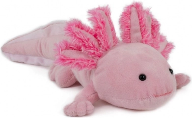plush Mexican axolotl 30 cm – pink